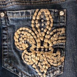 Zenim Denim jeans, size 6. New. Mid-Low.